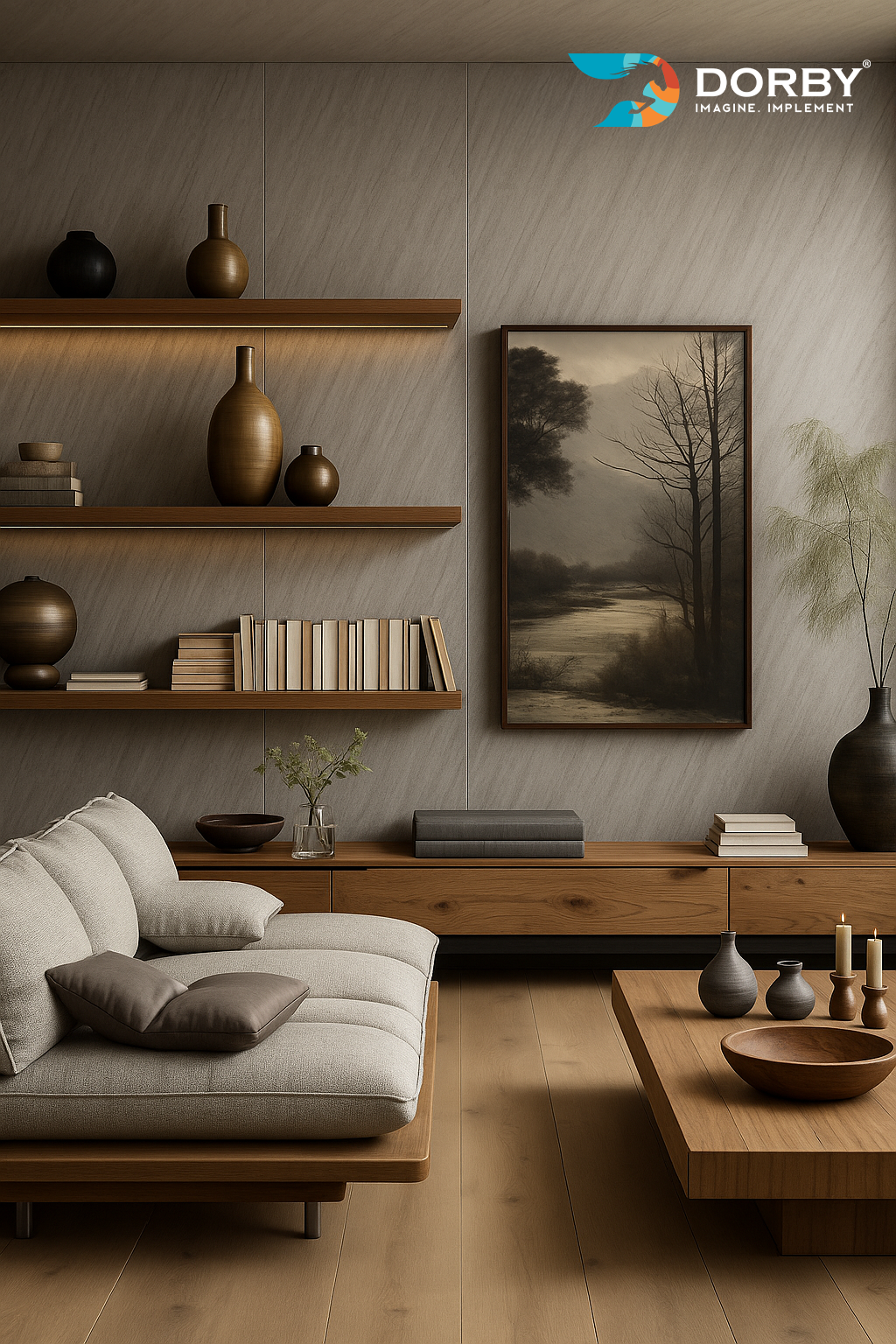 Sequoia Pearl - HG 9065 Grey Marble & Stone High Gloss Laminate - Dorby mica