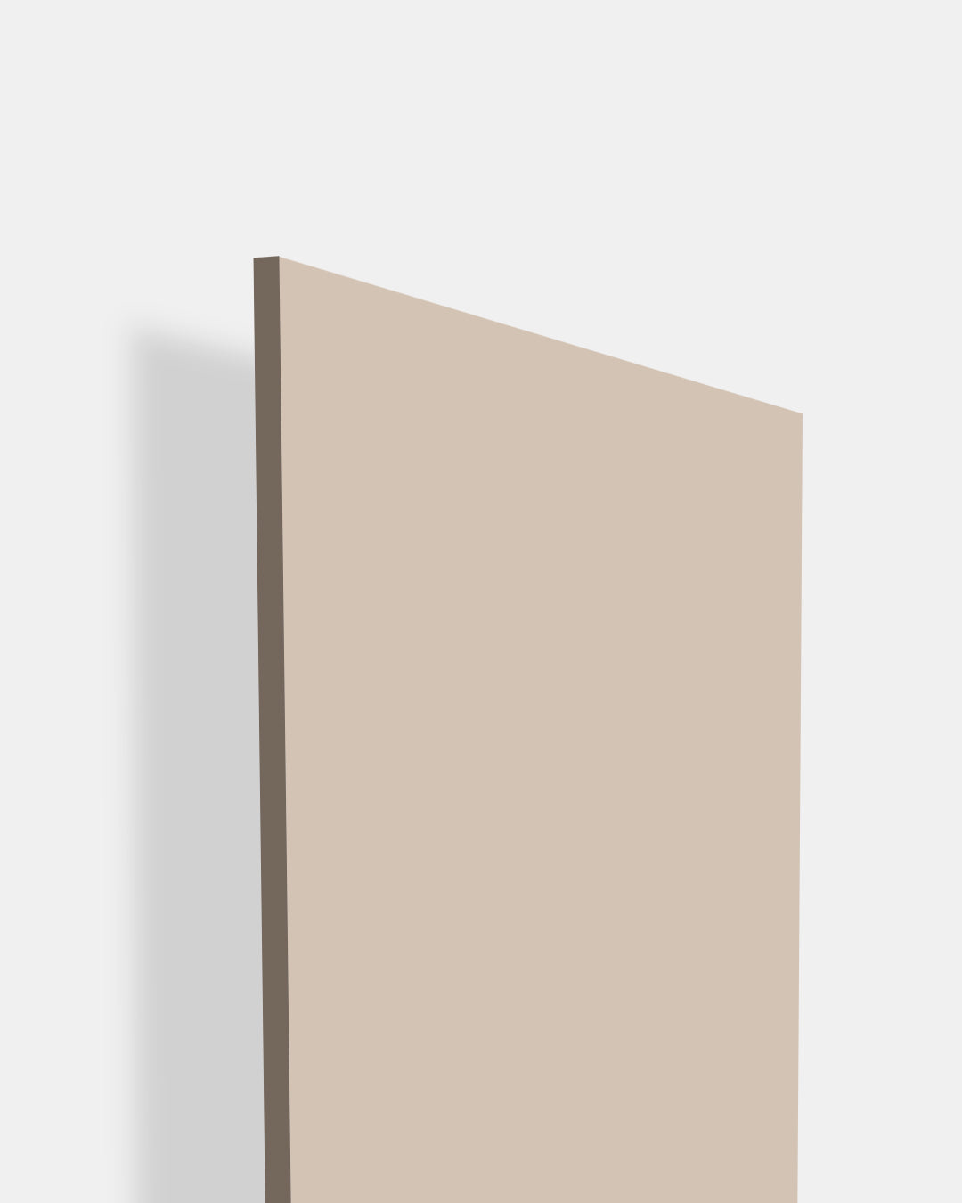Irish Cream - HG 9111 Beige Plain Colors High Gloss Laminate - Dorby mica