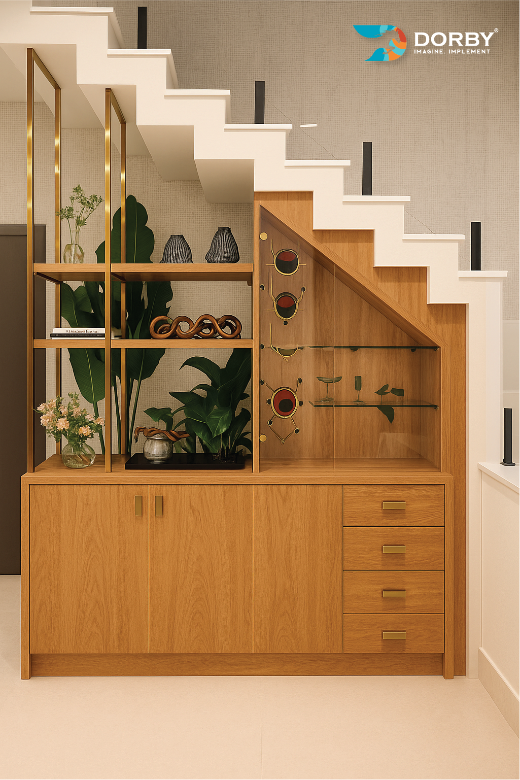 Rugged Chestnut - HG 9528 Brown Wood High Gloss Laminate - Dorby mica