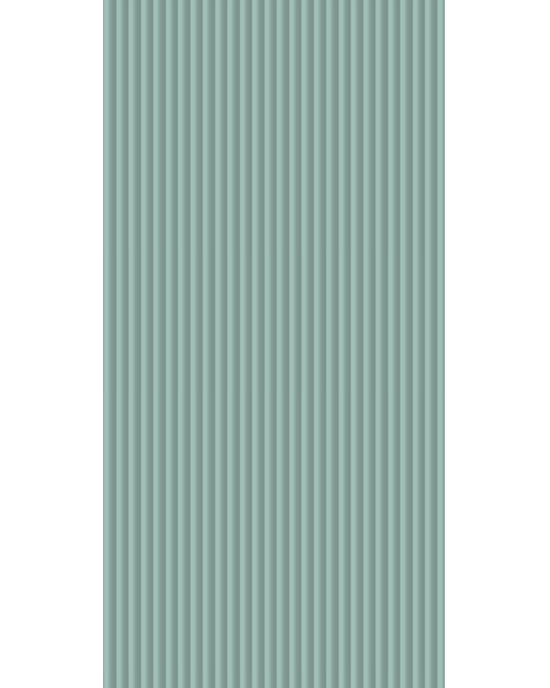Shore - HGF 146 Green Fluted High Gloss Laminate - Dorby mica