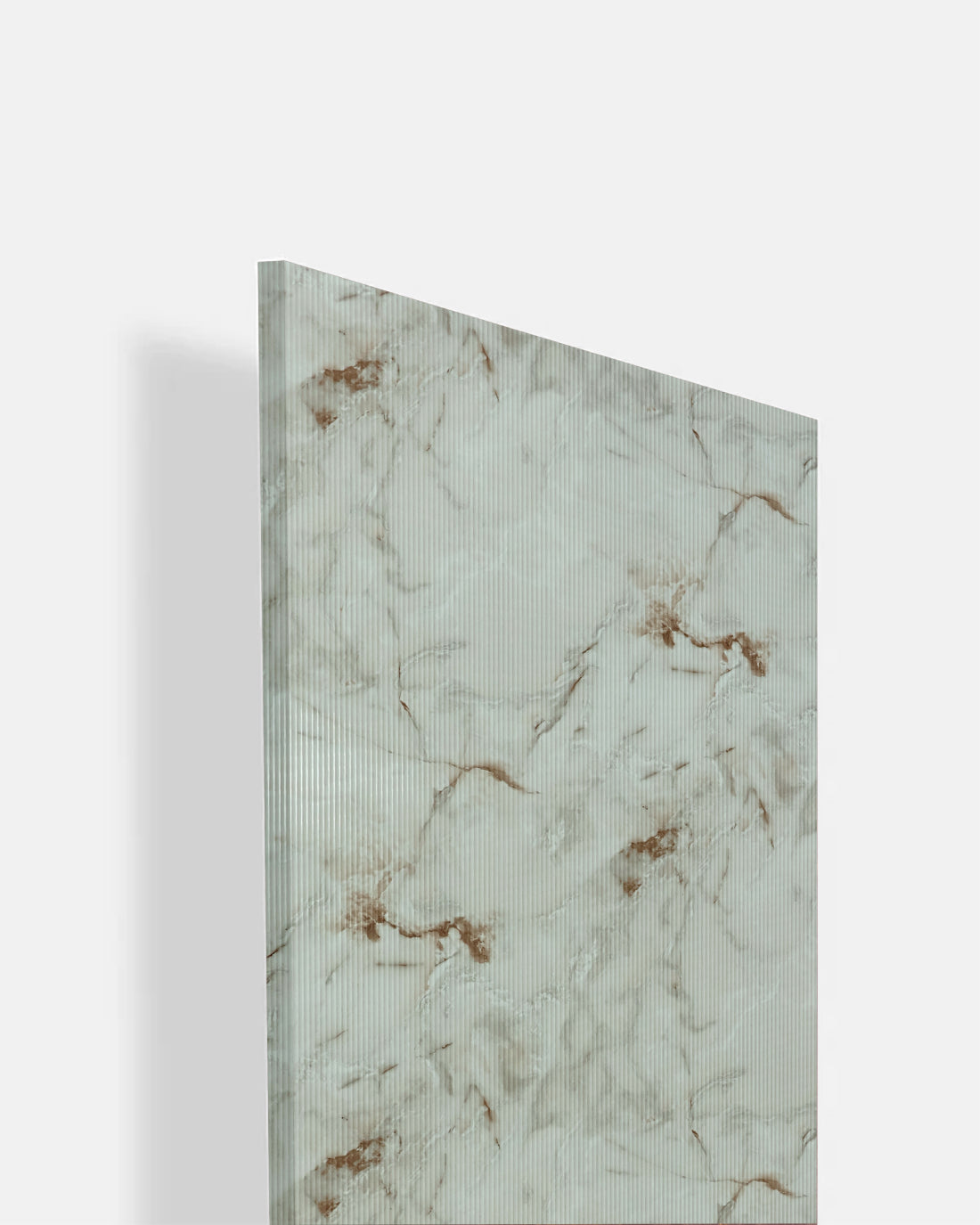 Valencia - HGF 8045 White Marble & Stone High Gloss Laminate - Dorby mica