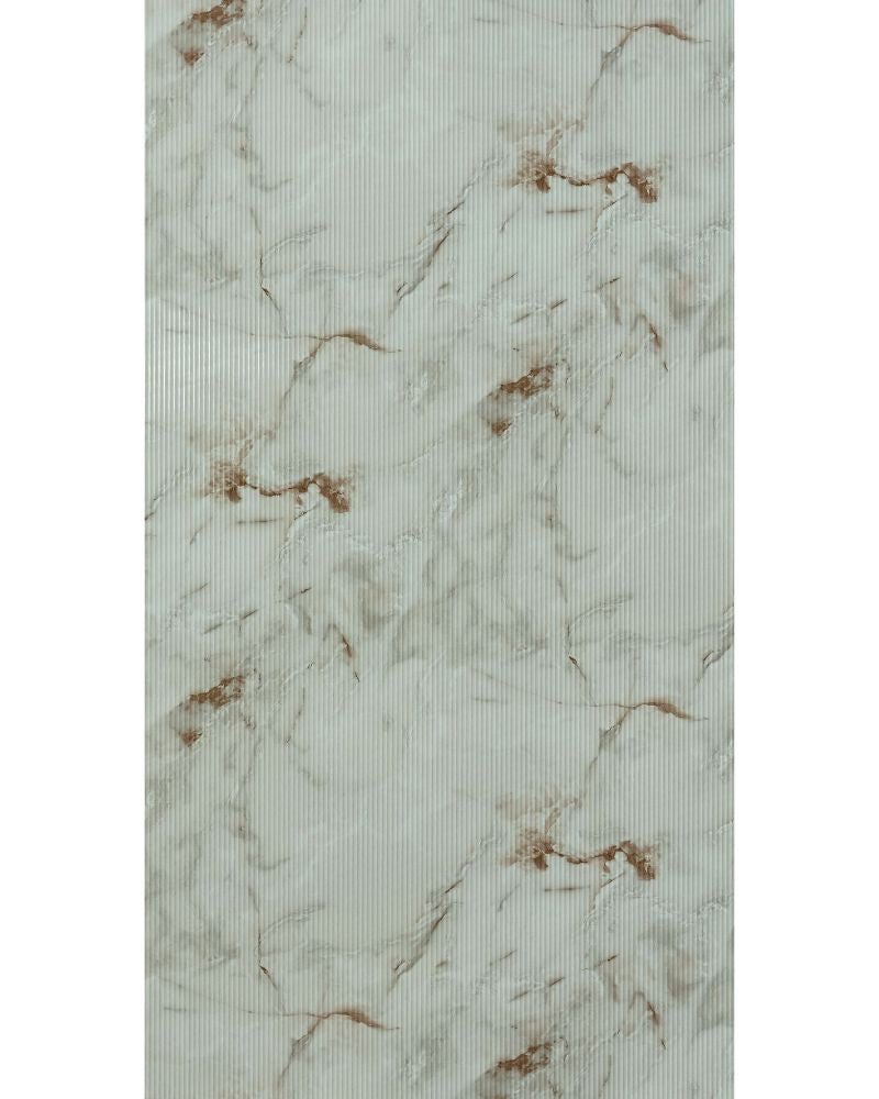 Valencia - HGF 8045 White Marble & Stone High Gloss Laminate - Dorby mica