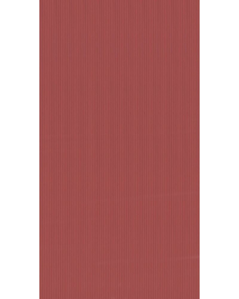 Punch - HGF 8202 Red Fluted High Gloss Laminate - Dorby mica