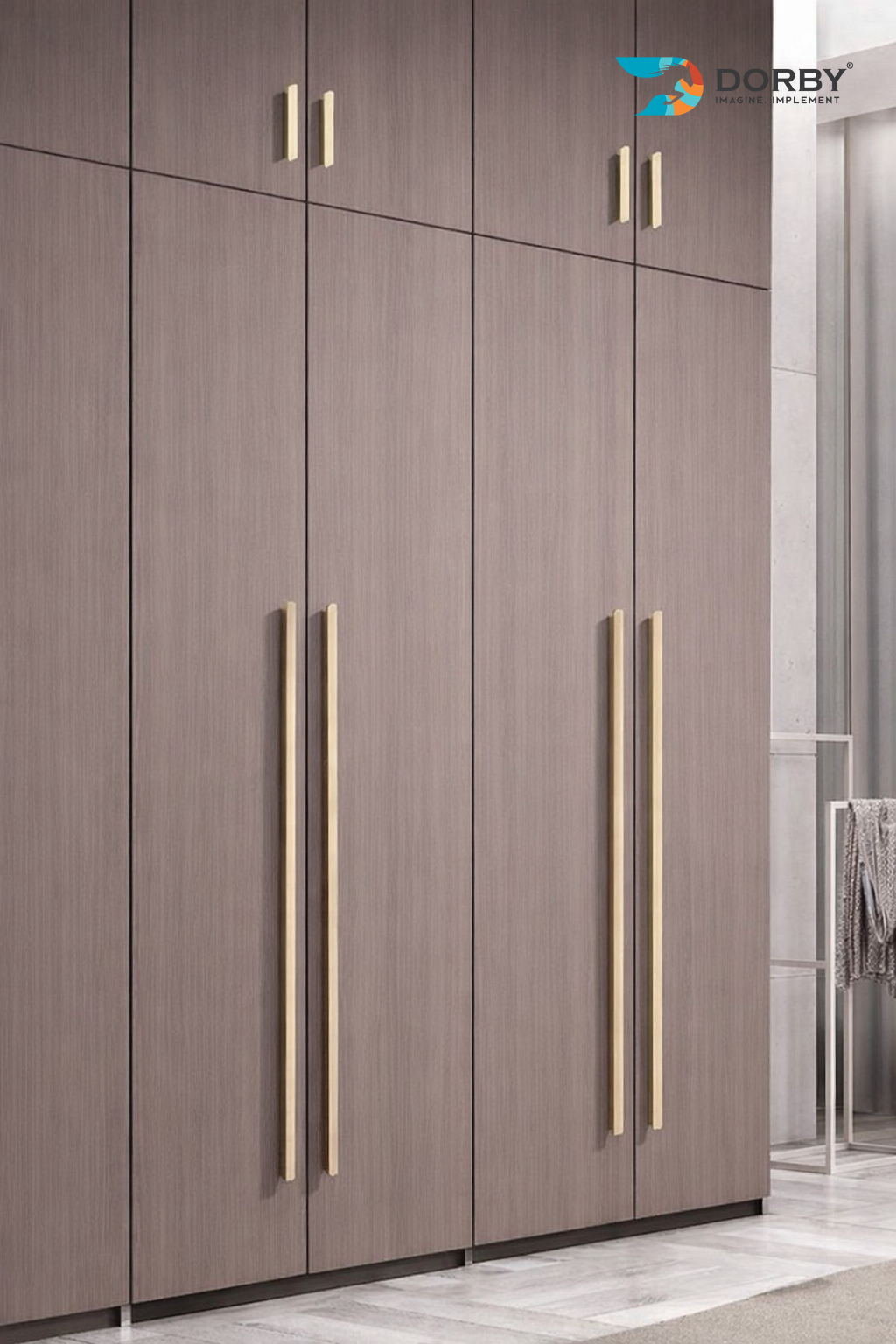 Classic Walnut - IG 1087 Brown Wood Texture Laminate - Dorby mica