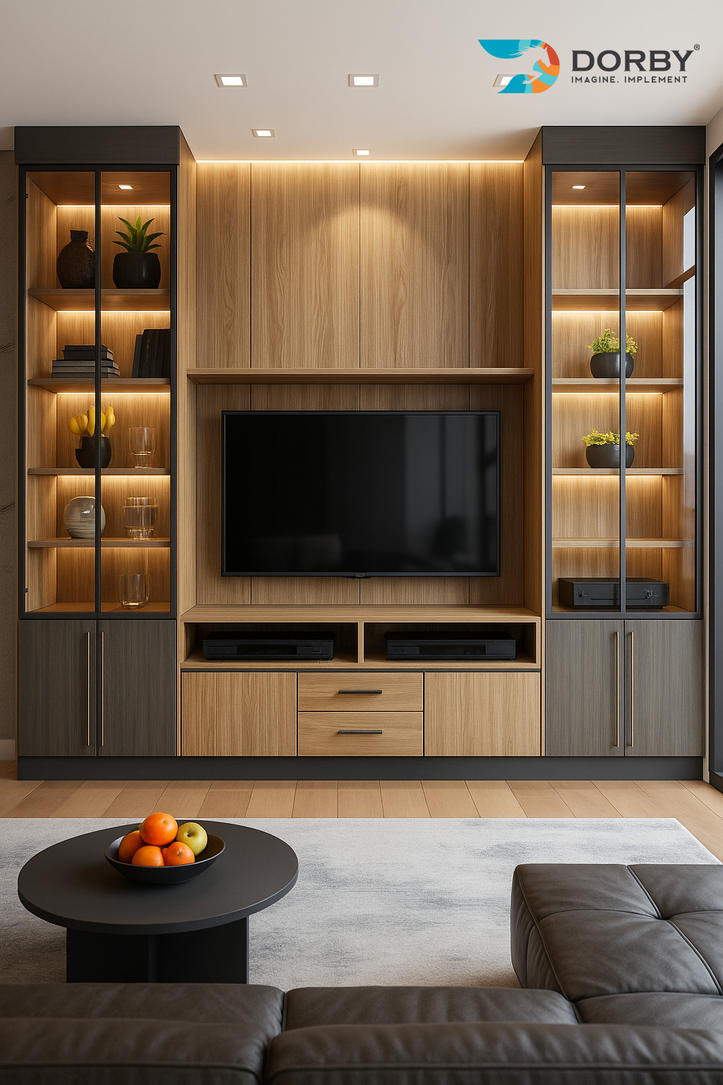 Natural Lacewood - IG 9076 Beige Wood Texture Laminate - Dorby mica
