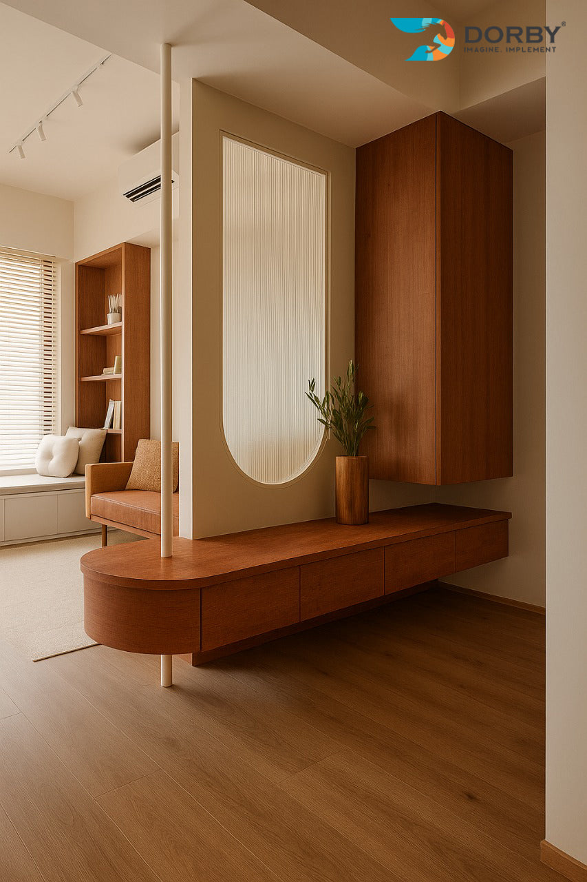Forest Wood - JD 1595 Brown Wood Texture Laminate - Dorby mica