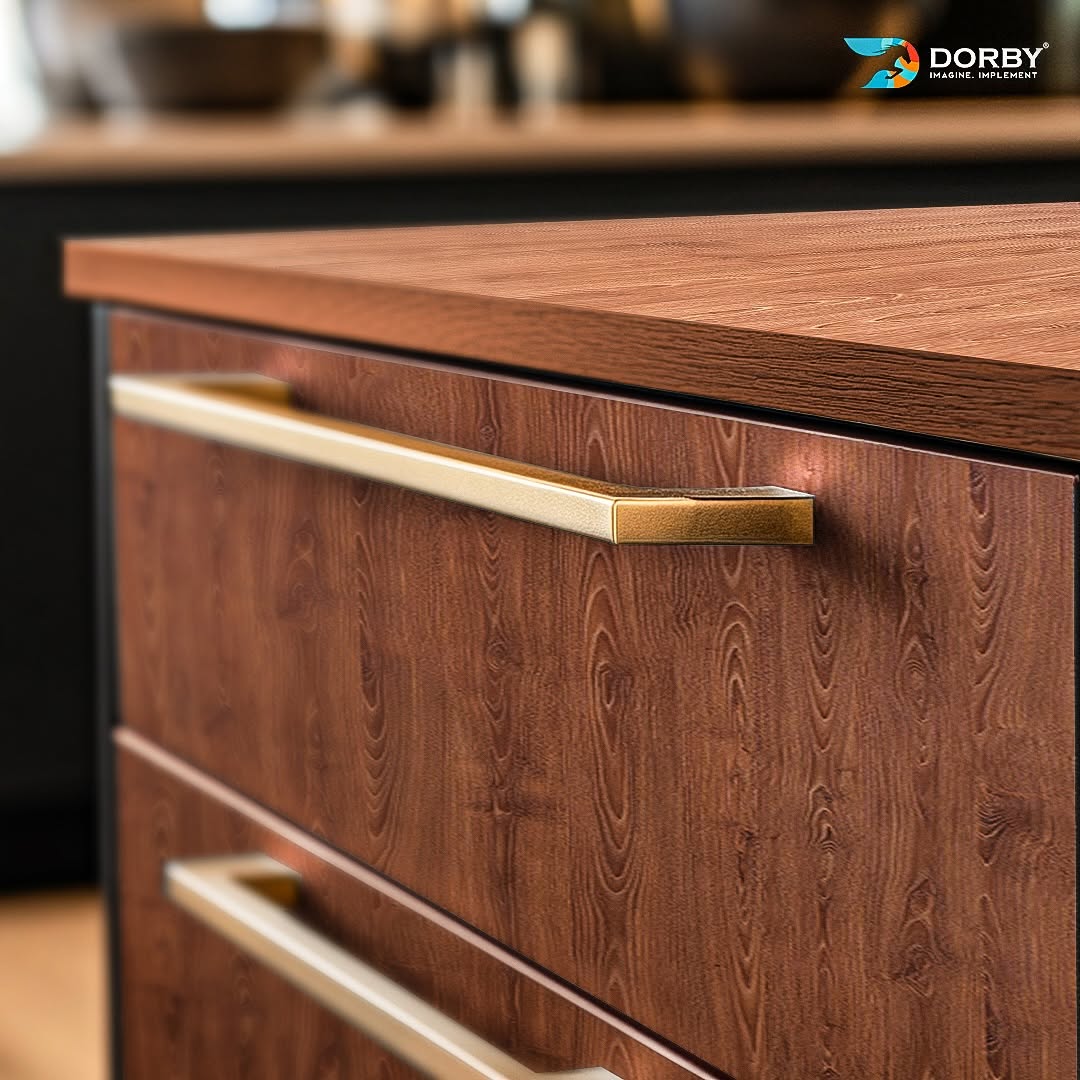 Sherwood Walnut - MD 1559 Brown Wood Texture Laminate - Dorby mica
