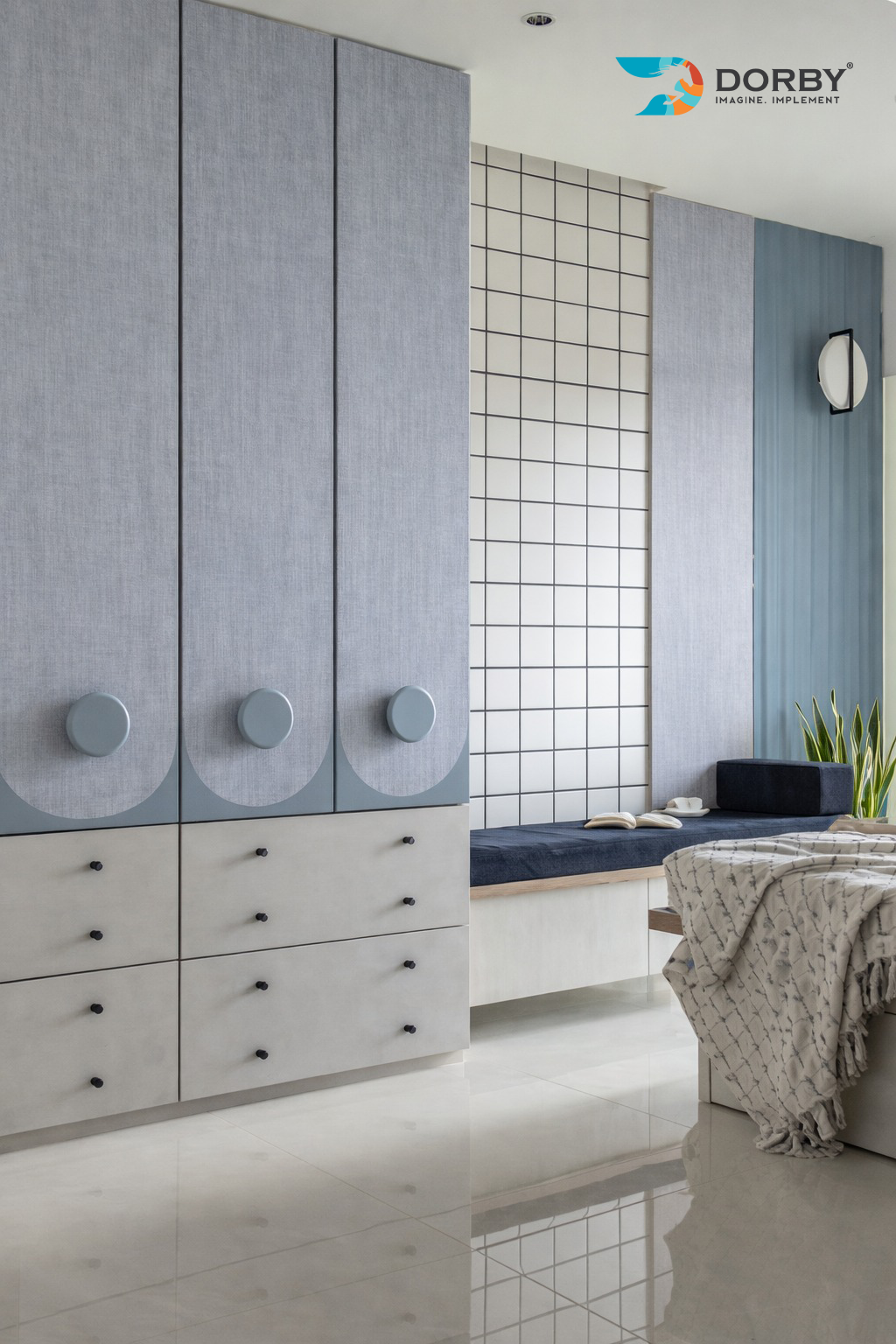 Moss Vista - MZ 75215 Grey Designer Texture Laminate - Dorby mica