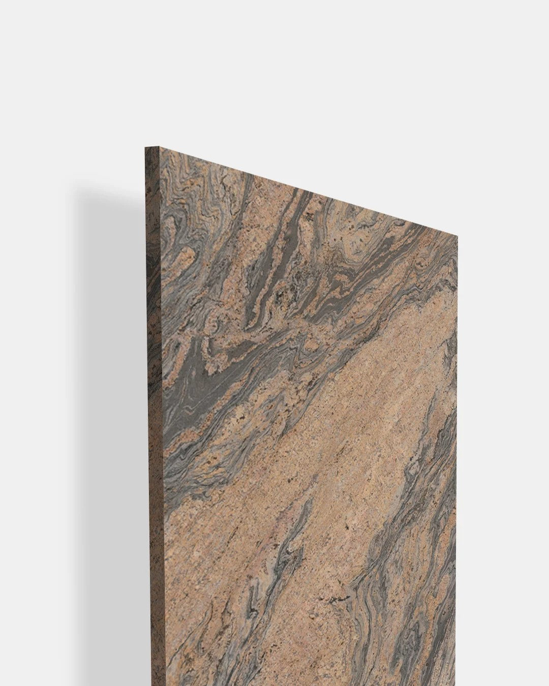 Unique Aquba Ball Brown Marble & Stone Matte Laminate