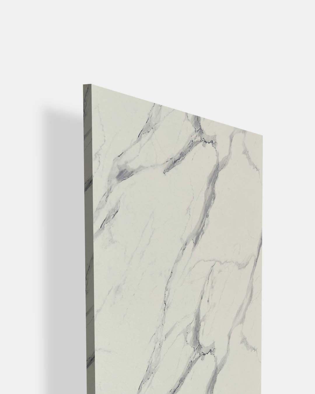 Satvario - NL 8018 White Marble & Stone Matte Laminate - Dorby mica
