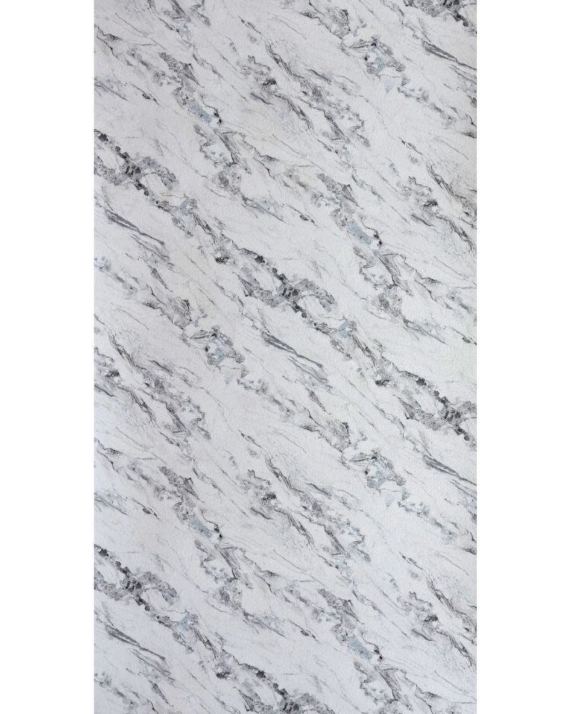 Cresento - NL 9319 White Marble & Stone Matte Laminate - Dorby mica