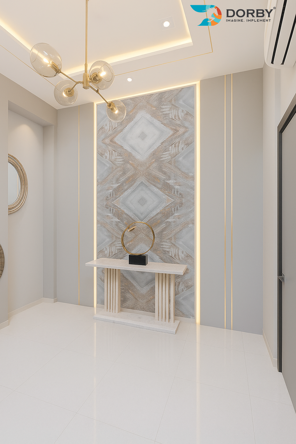 Maggio - NLD 5011 Grey Marble & Stone Matte Laminate - Dorby mica