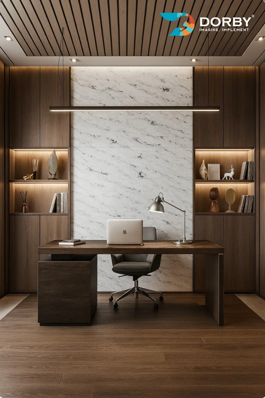 Volga Grey Marble & Stone Matte Laminate