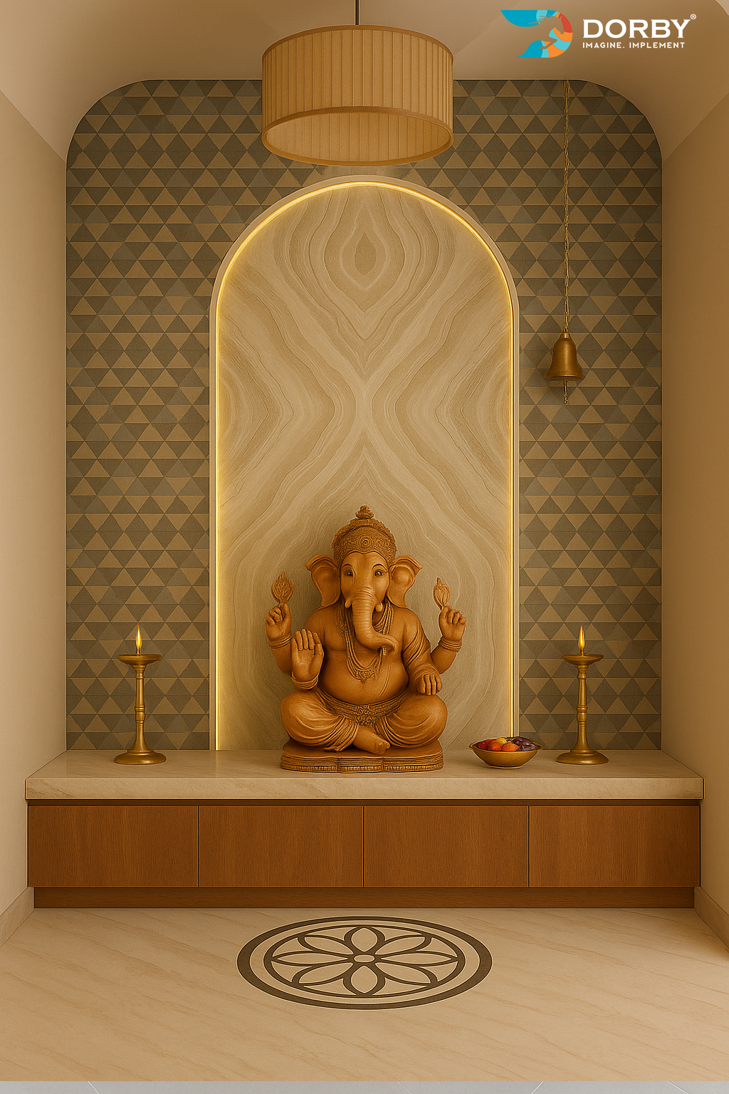 Opal - NLD 5017 Beige Designer Matte Laminate - Dorby mica