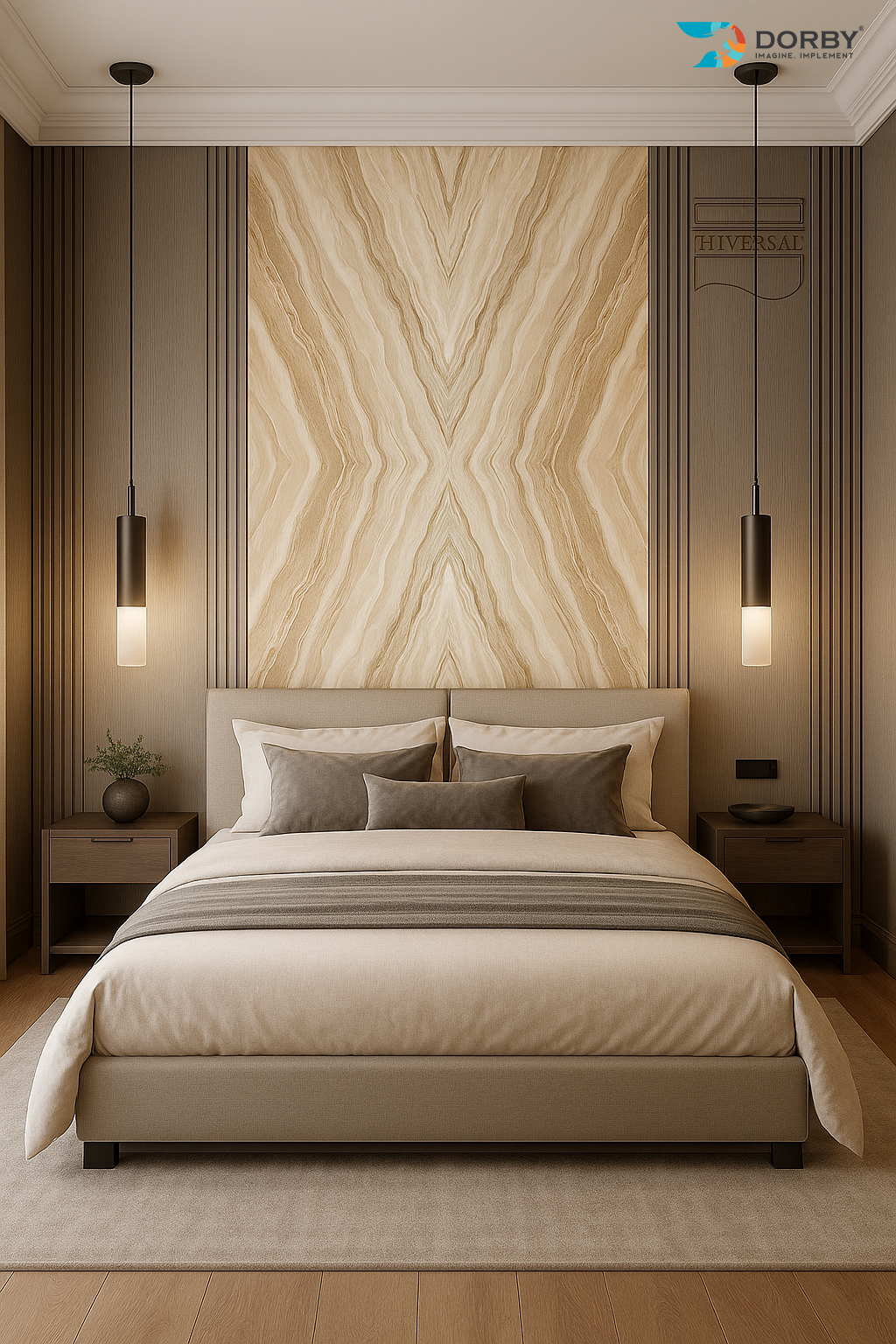 Albeta Beige - NLD 5019 Beige Marble & Stone Matte Laminate - Dorby mica