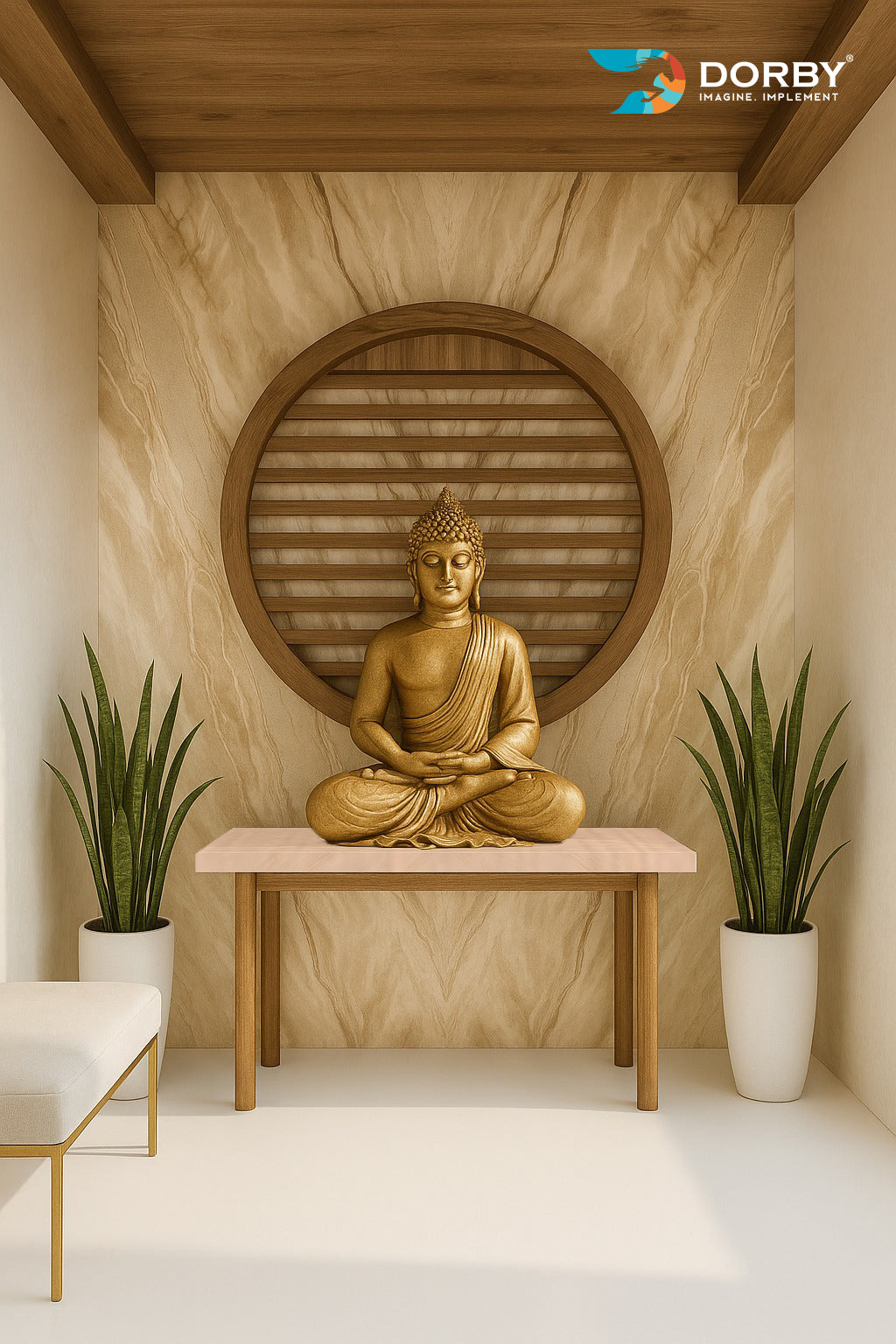 Albeta Beige - NLD 5019 Beige Marble & Stone Matte Laminate - Dorby mica
