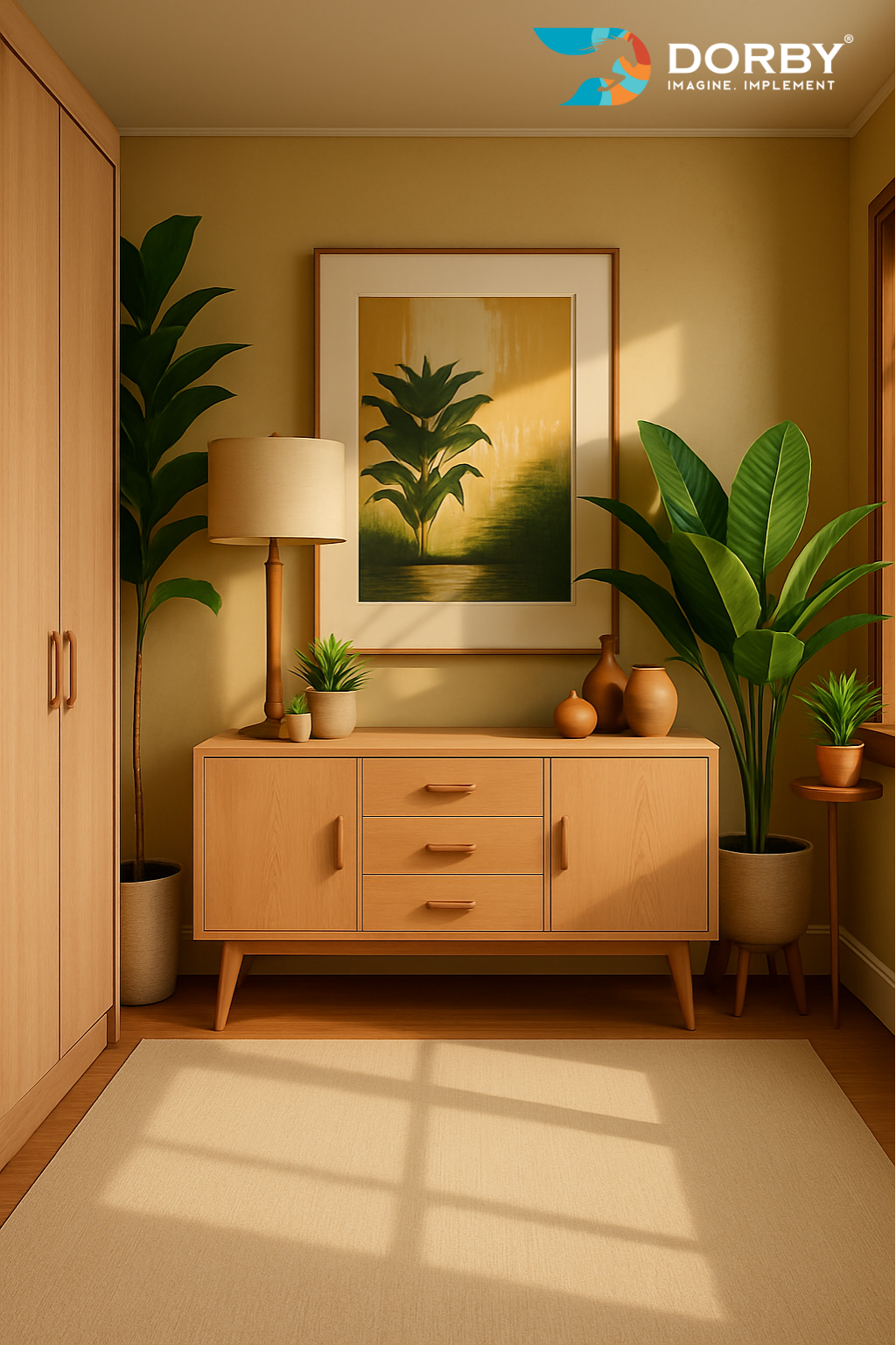 Cinder Oak - OD 1586 Brown Wood Texture Laminate - Dorby mica