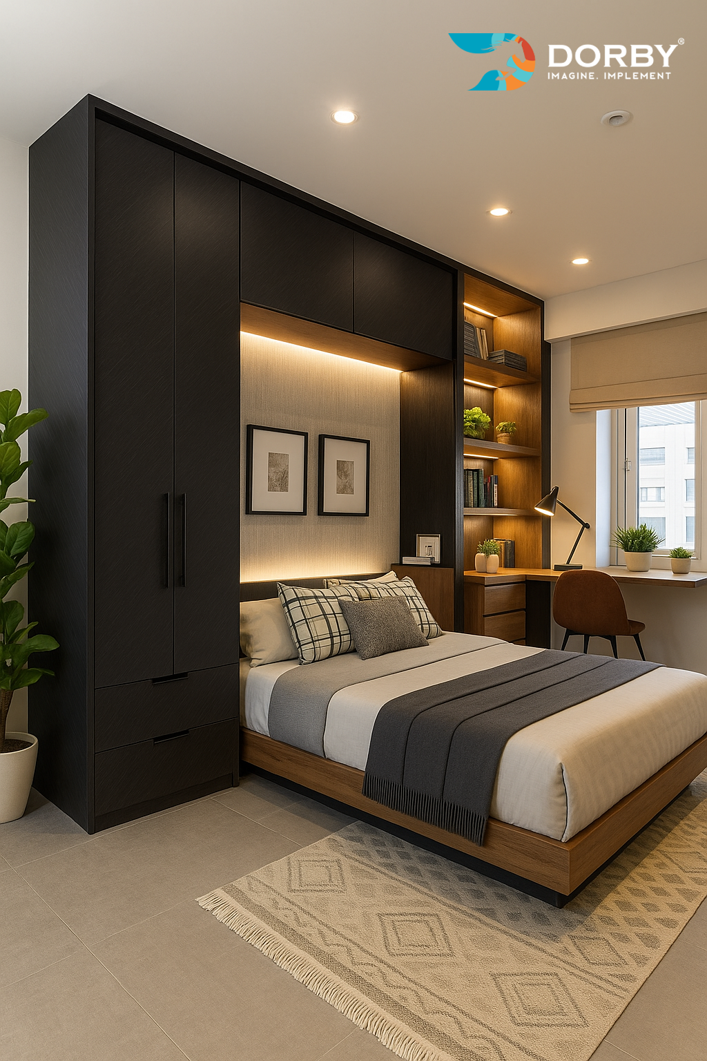 Rosetta Alaya - OR 9068 Black Designer Texture Laminate - Dorby mica