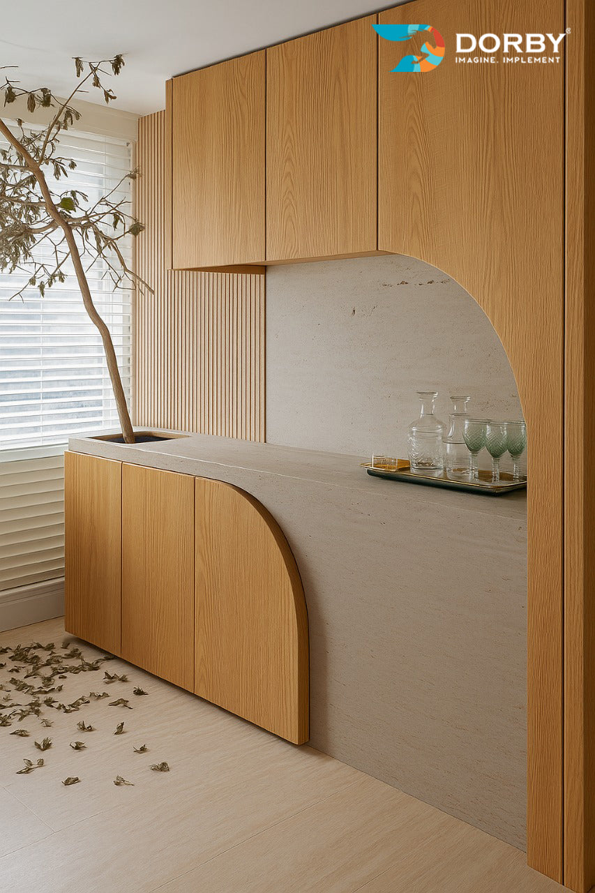 Swiss Walnut - OS 9088 Brown Wood Texture Laminate - Dorby mica