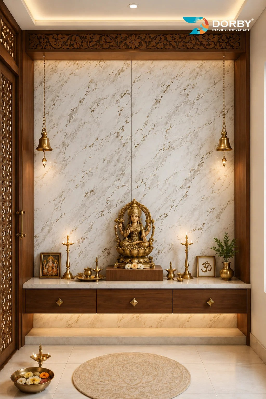 Pearl Stone White Marble & Stone Texture Laminate
