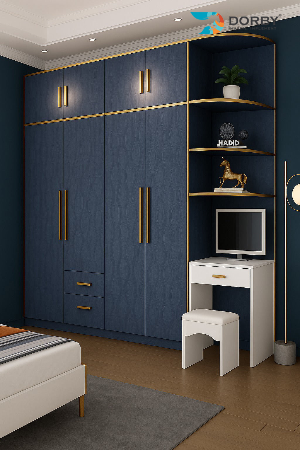 Slate Grey - PS 70184 Grey Designer Texture Laminate - Dorby mica