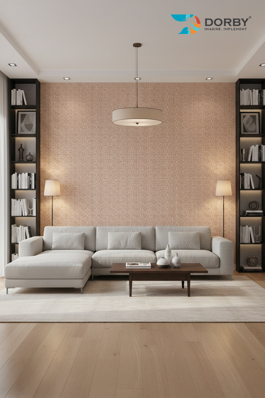 Aries - PXD 5004 Beige Designer Designer Laminate - Dorby mica