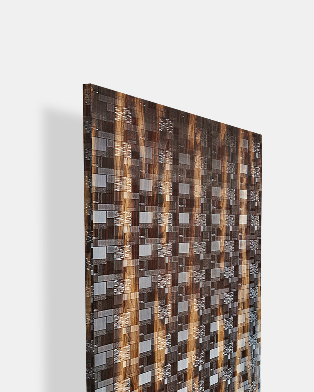 Santiago Drift  - QT 869 Brown Designer Texture Laminate - Dorby mica