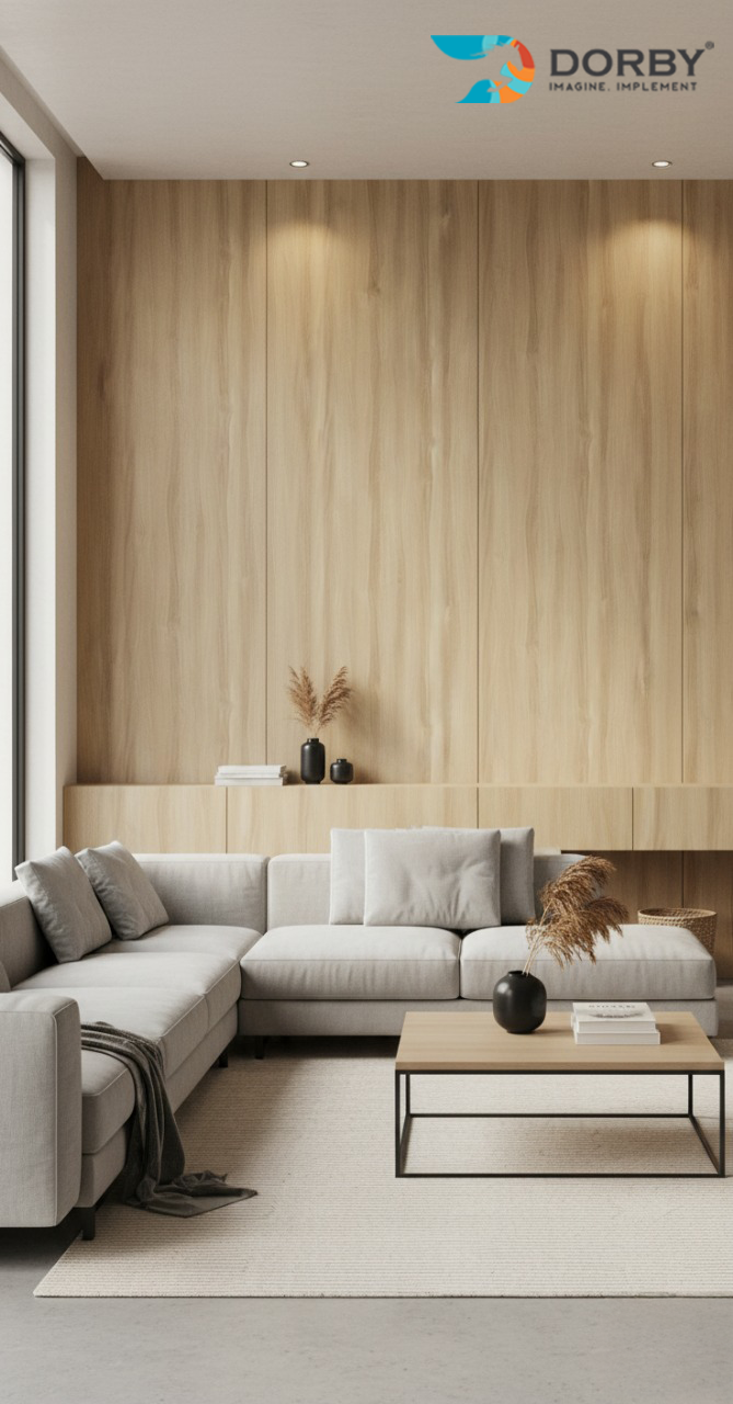 Radiance Elm - RO 1101 Beige Wood Texture Laminate - Dorby mica