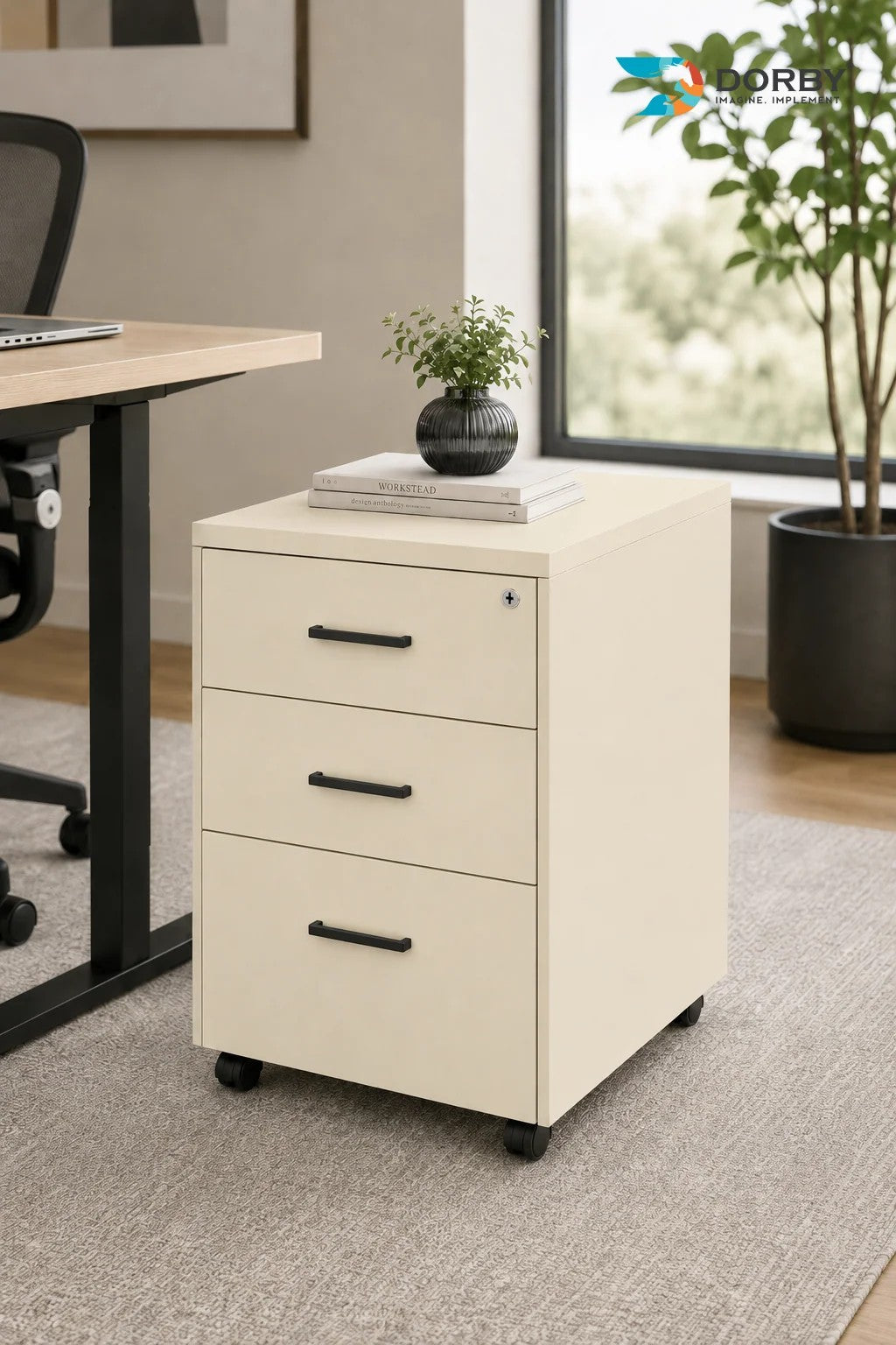Warm White Plain Colors Suede Laminate