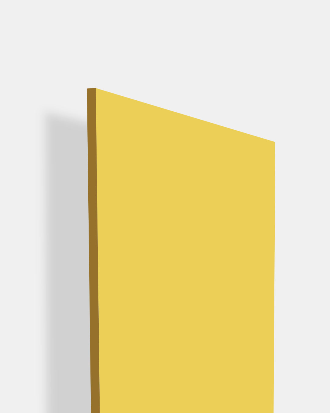 Marie Gold - SF 123 Yellow Plain Colors Suede Laminate - Dorby mica