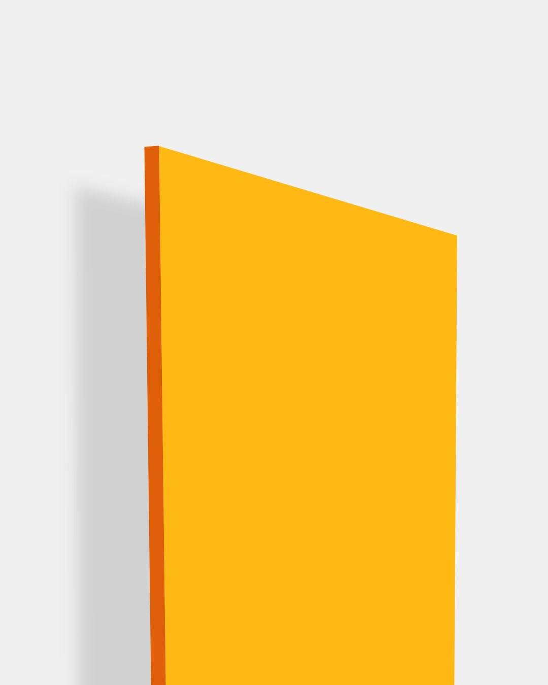 Yellow - SF 124 Orange Plain Colors Suede Laminate - Dorby mica