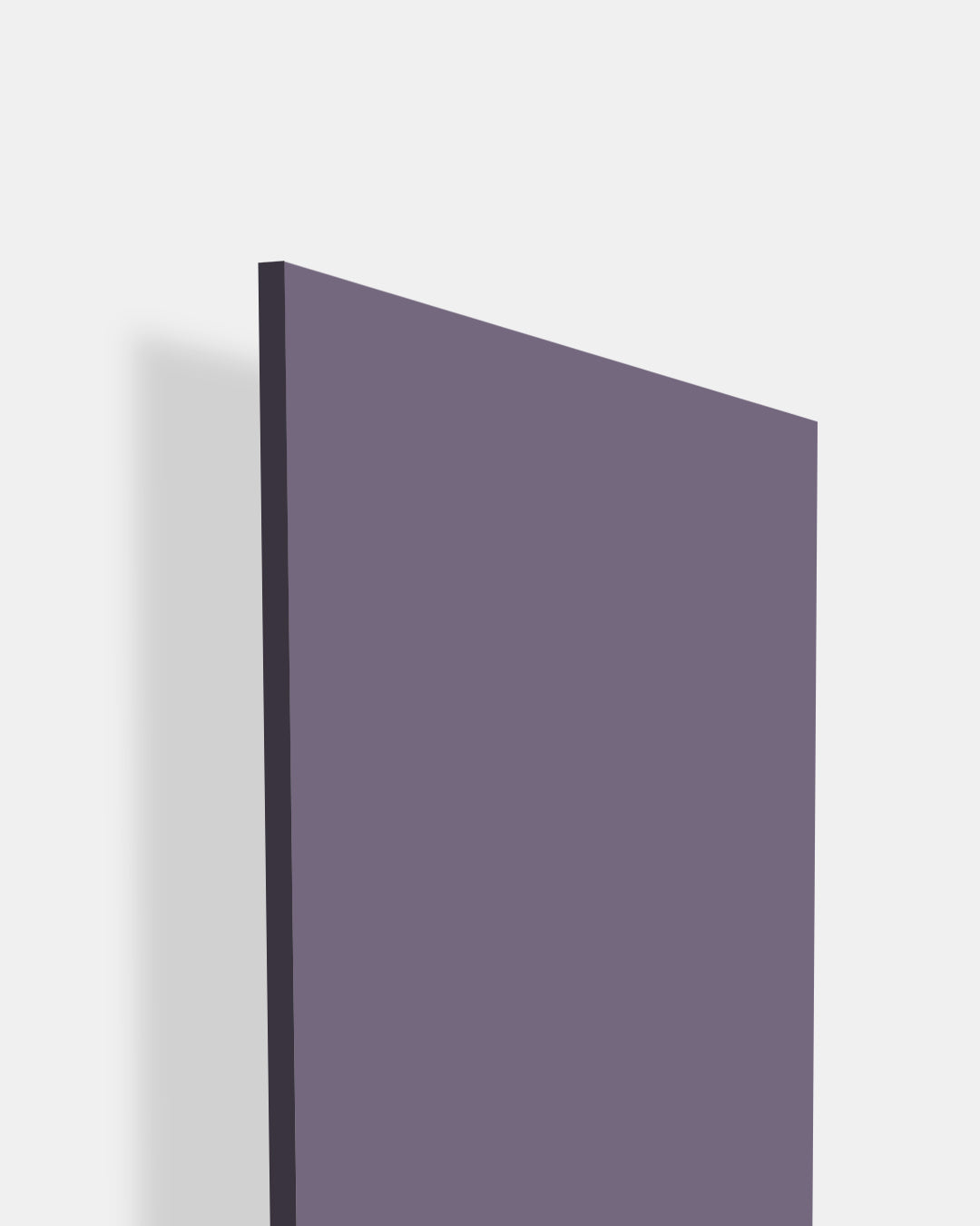 English Plum - SF 169 Purple Plain Colors Suede Laminate - Dorby mica