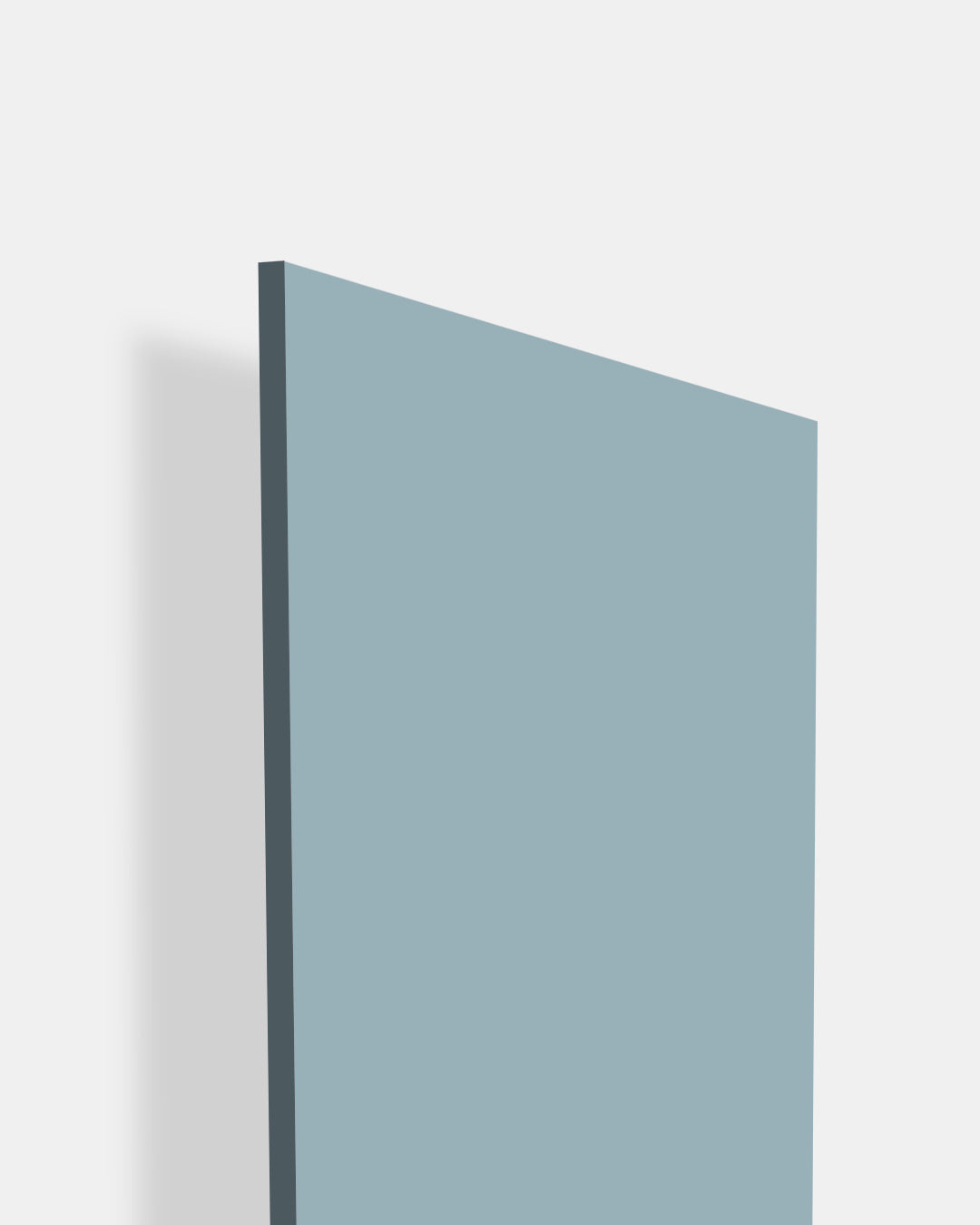 Whyte Blue - SF 179 Blue Plain Colors Suede Laminate - Dorby mica
