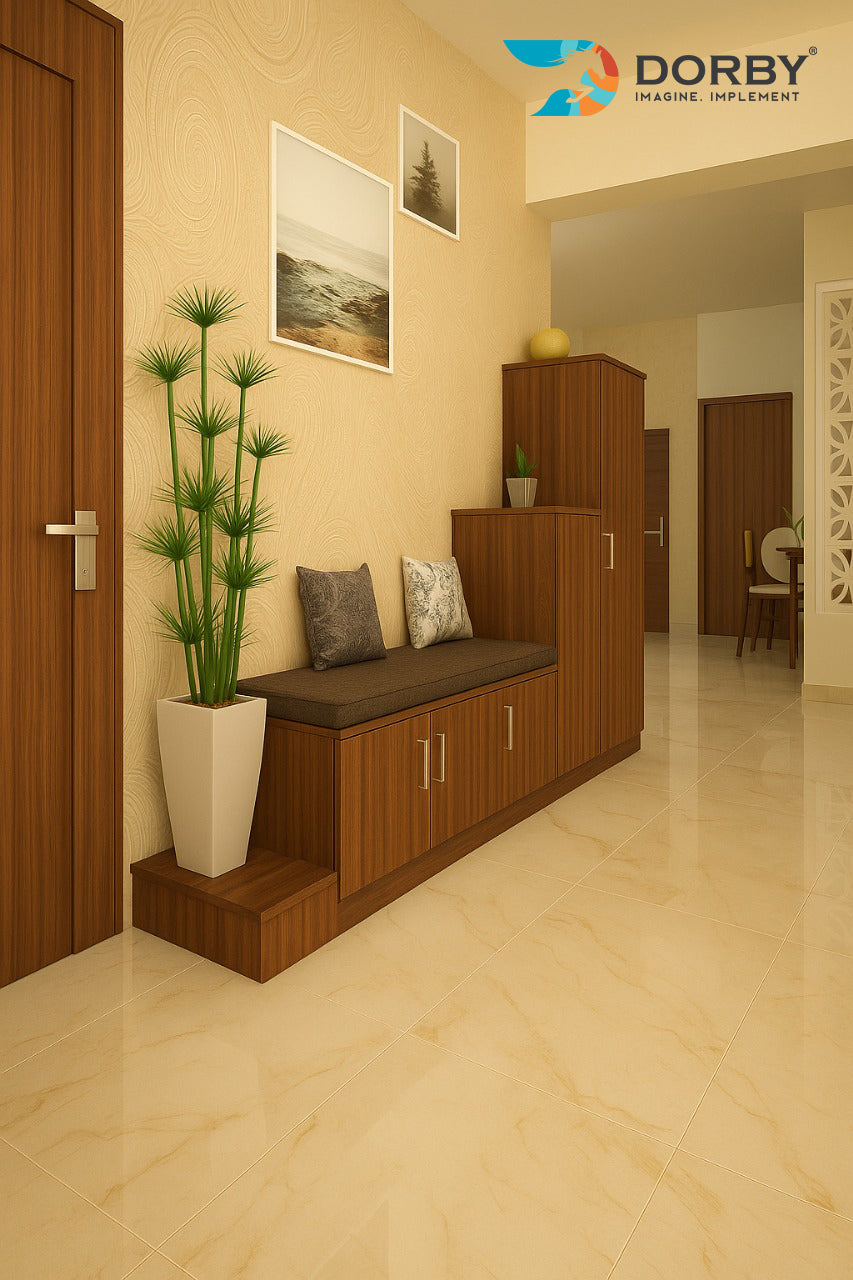 Nice Wood - SF 1810 Brown Wood Suede Laminate - Dorby mica