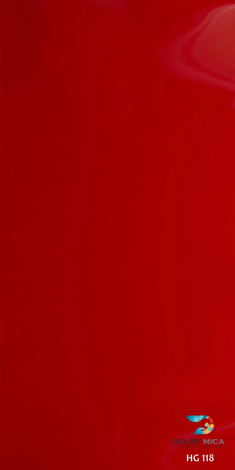 Red Plain Colors Suede Laminate