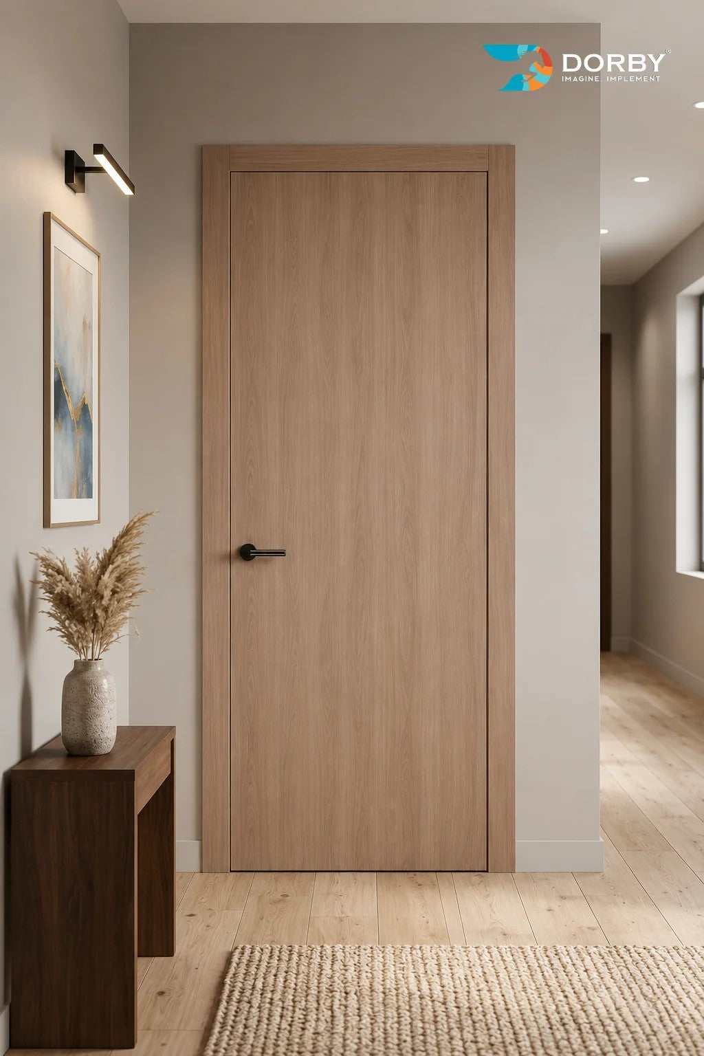 Fresh Oak Beige Wood Suede Laminate