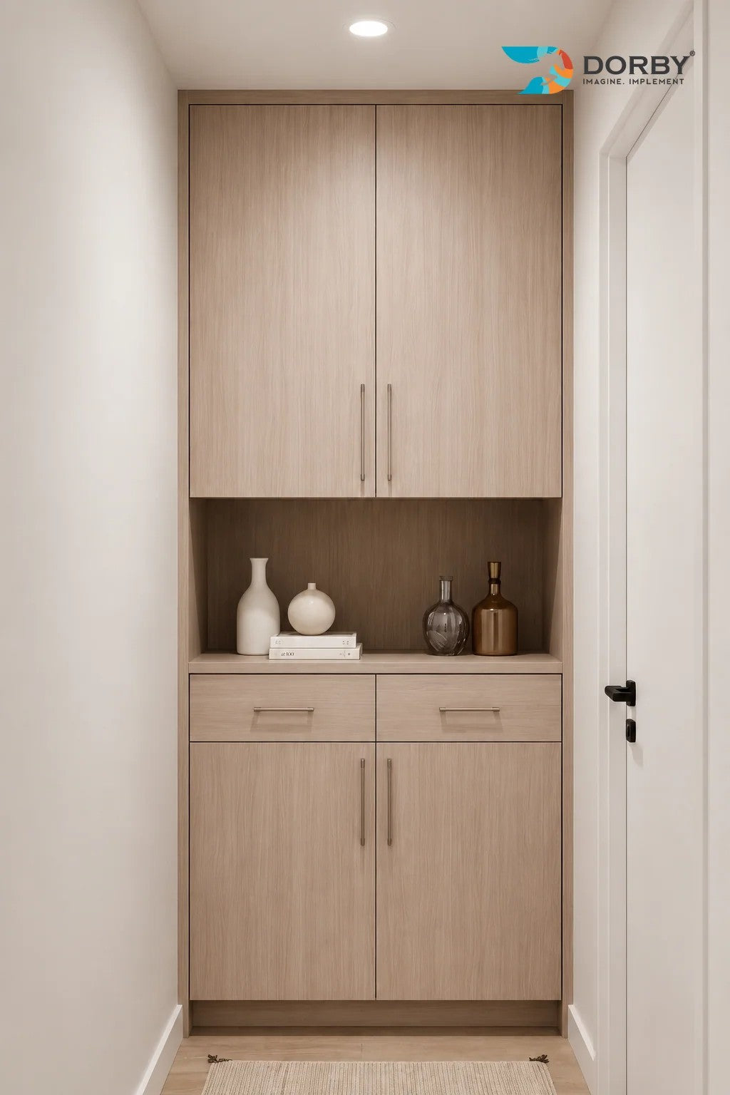 Silver Teak Wood Suede Laminate