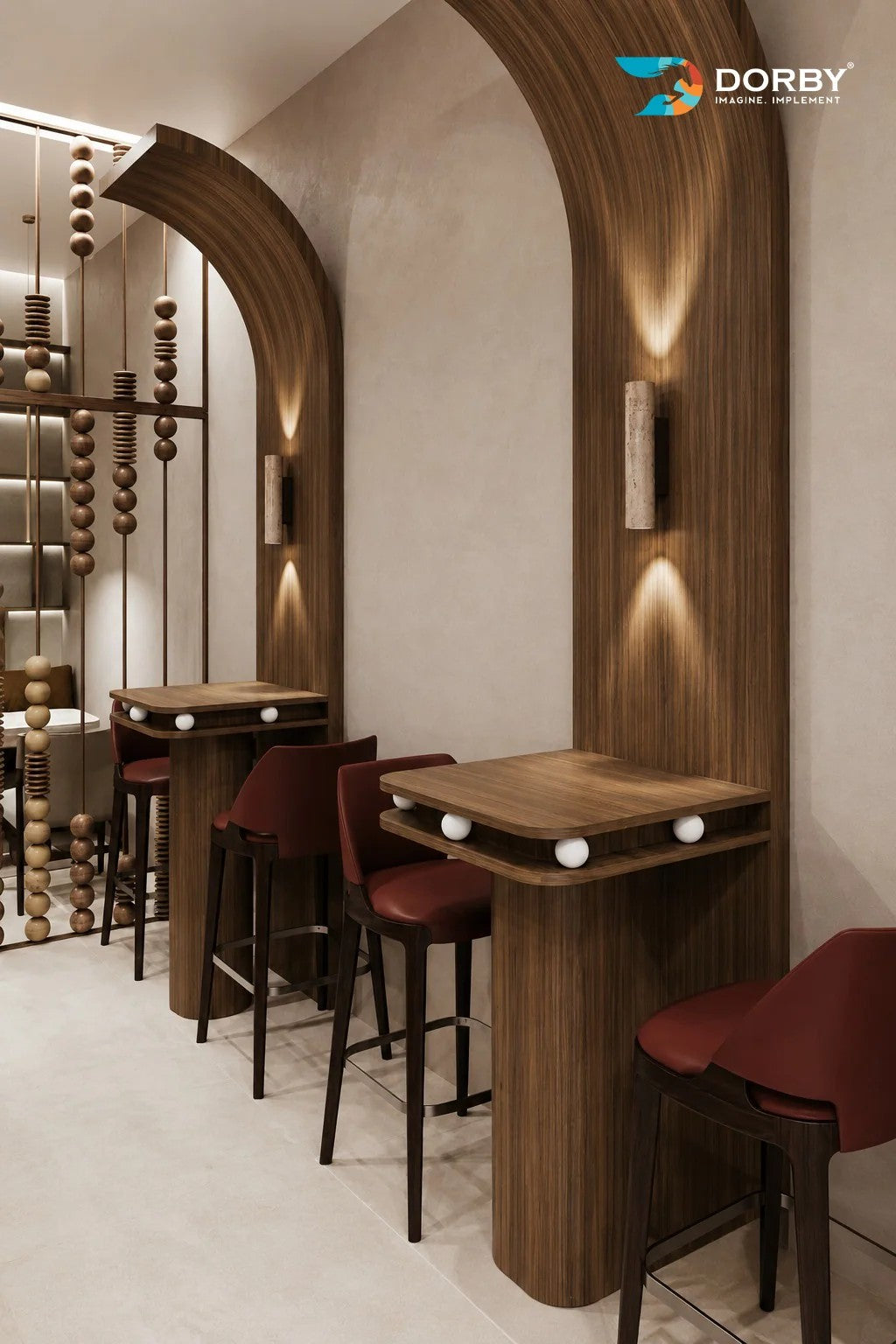 Amber Teak Brown Wood Suede Laminate