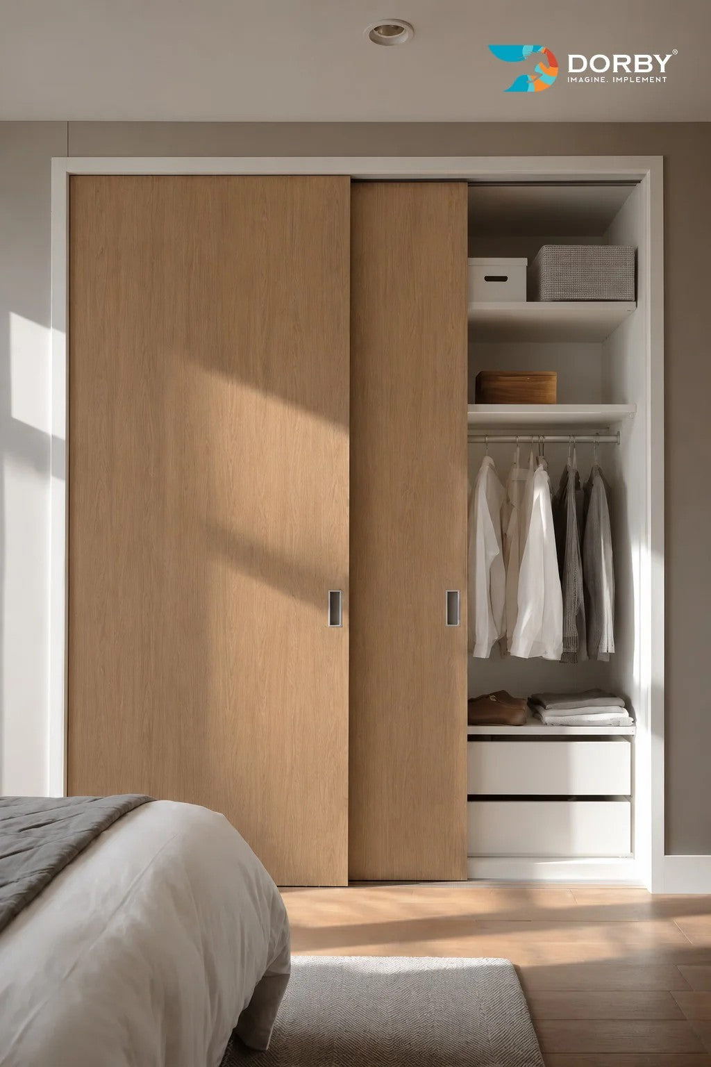 Scandi Oak Brown Wood Suede Laminate