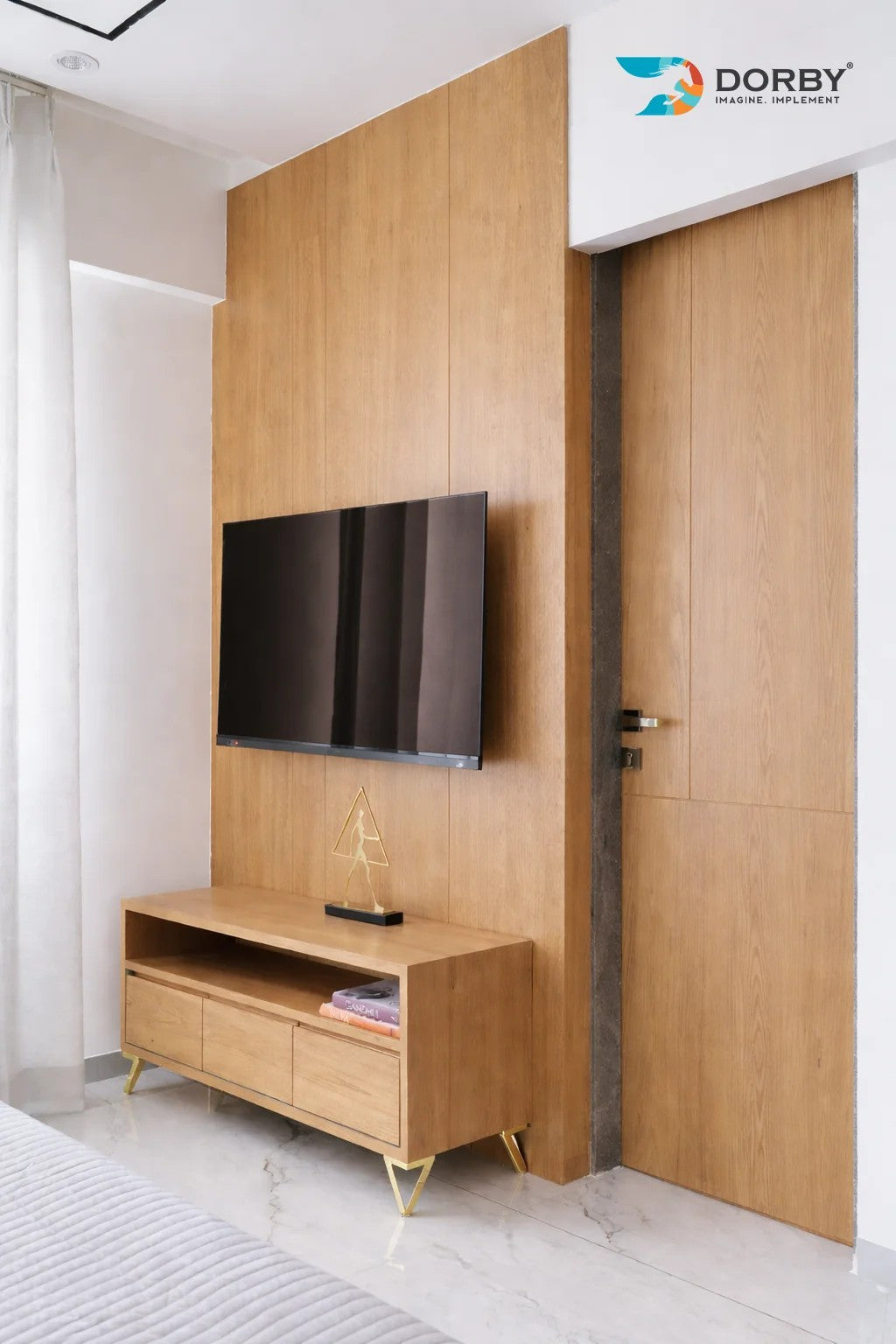 Alder Wood Brown Suede Laminate