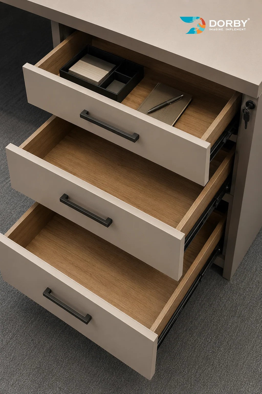 Alder Wood Brown Suede Laminate