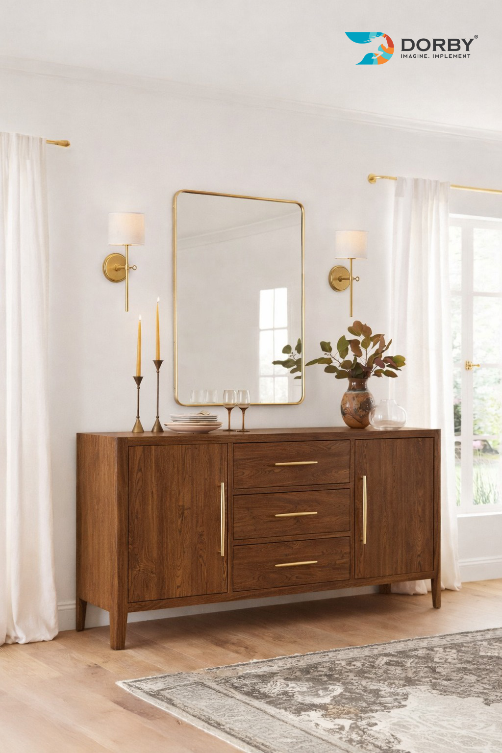 Coastline Walnut - SF 8892 Brown Wood Suede Laminate - Dorby mica