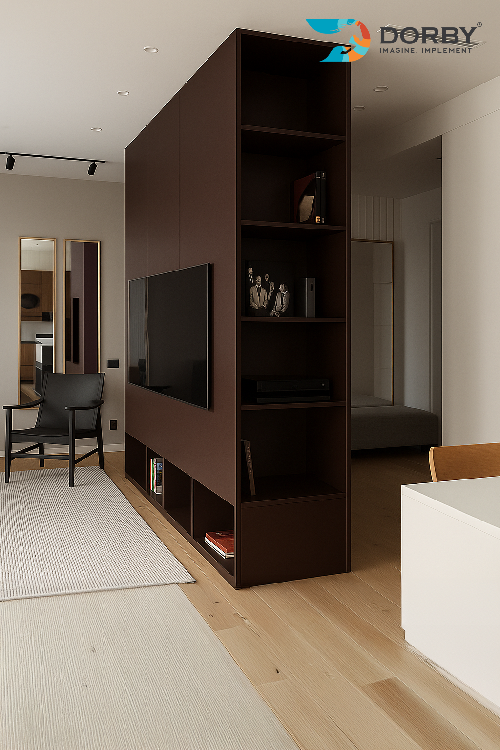 Maroon - SF 9119 Brown Plain Colors Suede Laminate - Dorby mica