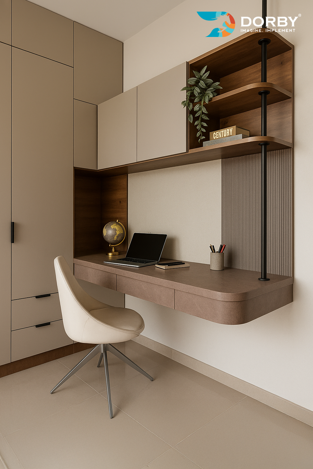 Stylish Beige - SF 9136 Beige Plain Colors Suede Laminate - Dorby mica