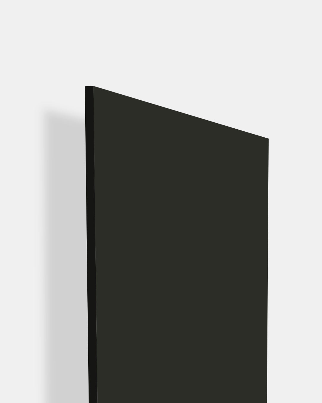 Charcoal - SF 9152 Black Plain Colors Suede Laminate - Dorby mica
