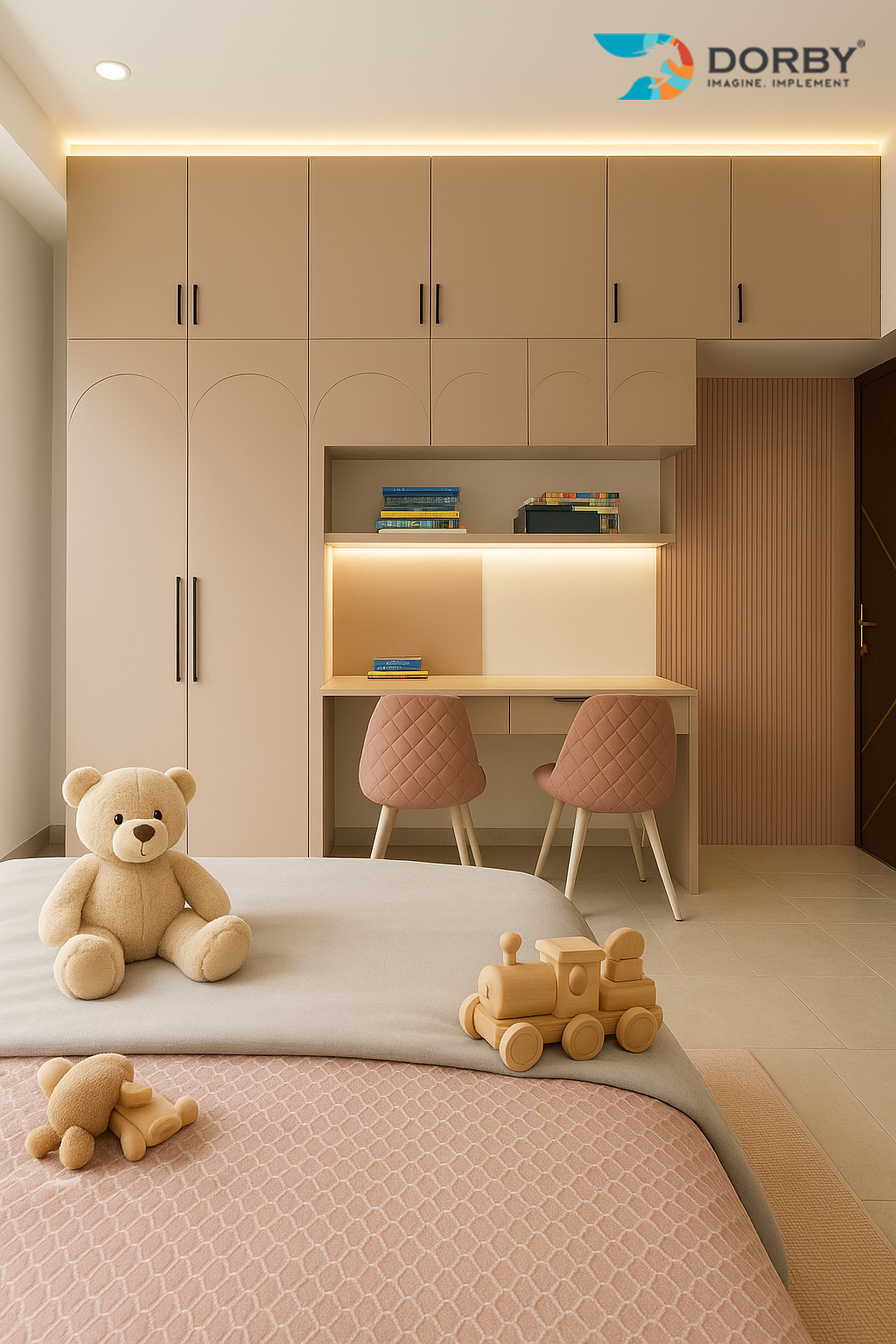 Mellow Rose - SF 9182 Beige Plain Colors Suede Laminate - Dorby mica