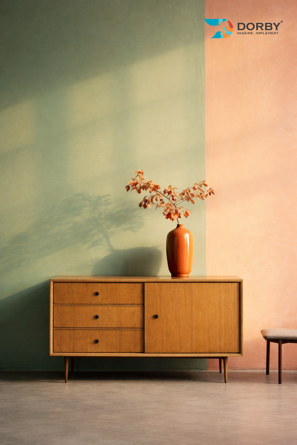 Orion Wood - SF 9301 Brown Wood Suede Laminate - Dorby mica