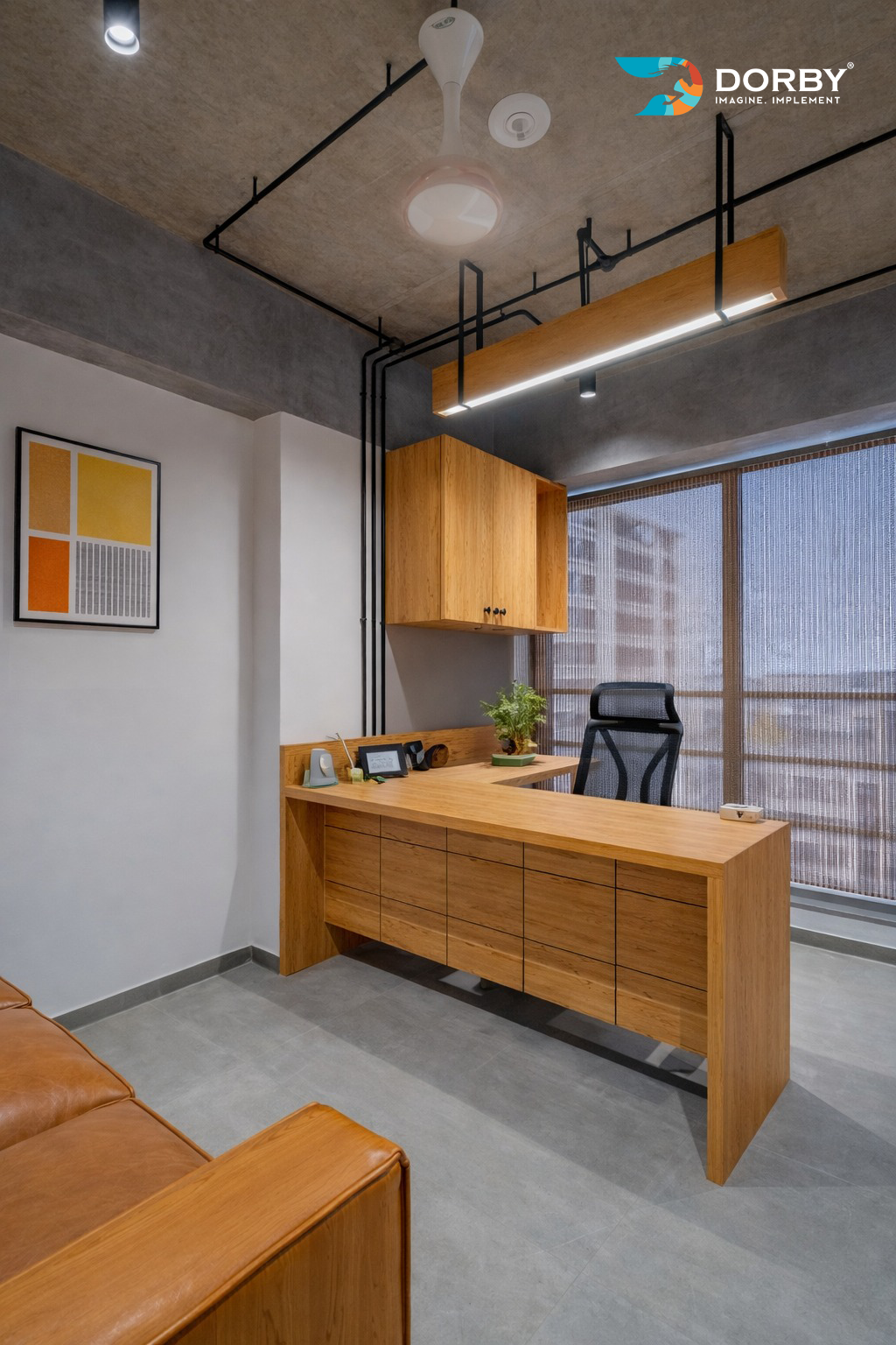 Orion Wood - SF 9301 Brown Wood Suede Laminate - Dorby mica