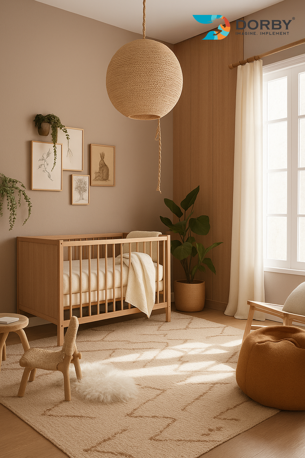 Stylish Beige - SM 9136 Beige Plain Colors Super Matte Laminate - Dorby mica