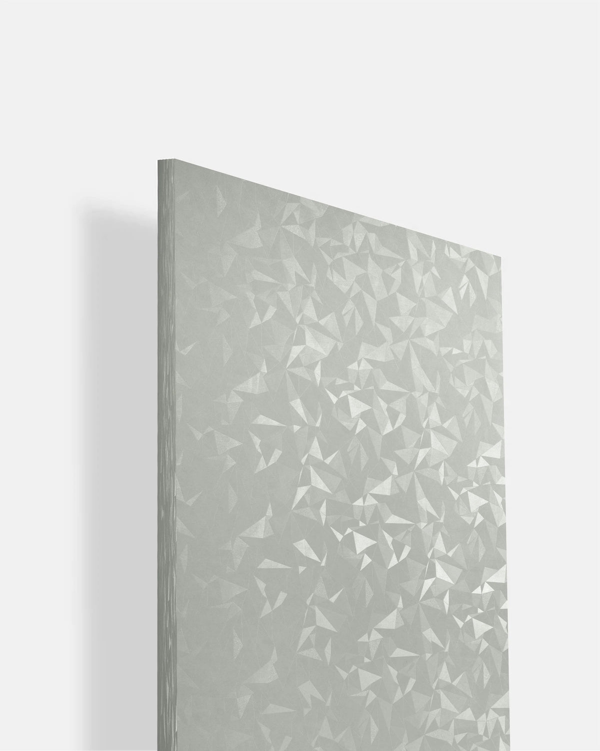 Warm White Geometric Design Texture Laminate